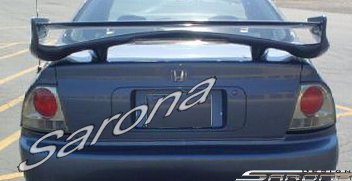 Custom Honda Accord Trunk Wing  Sedan (1994 - 1997) - $325.00 (Manufacturer Sarona, Part #HD-043-TW)